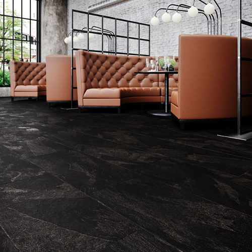 LVT-плитка Moduleo клеевая Moods Hexagon Mustang Slate 70998