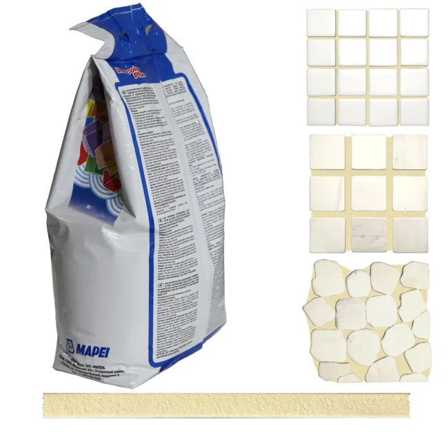 Затирка швов цементная Mapei Ultracolor Plus №131 Ваниль 5кг