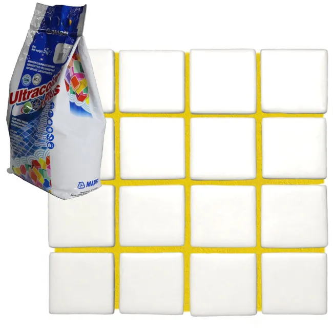 Затирка швов цементная Mapei Ultracolor Plus №150 Желтый 5кг
