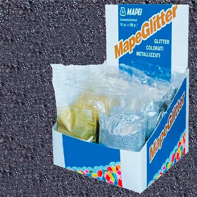 Блестки для затирки Mapei Mapeglitter №202 Burnish (серый) 0,1кг
