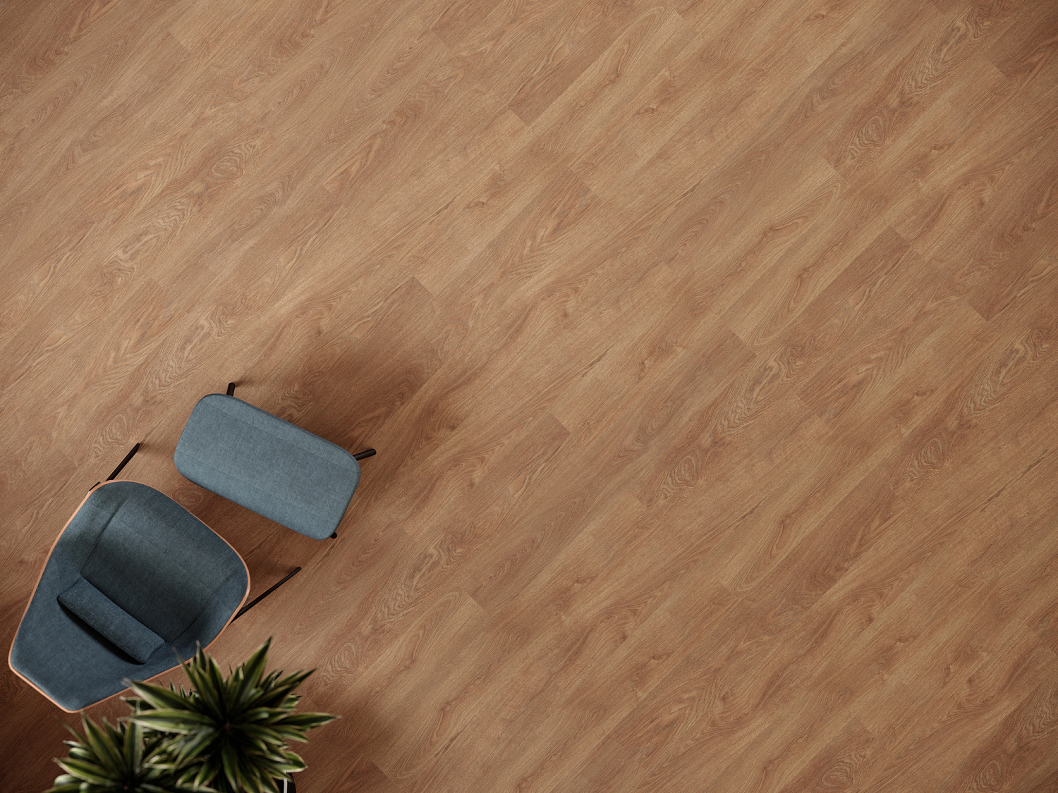 Кварцвиниловая плитка замковая Fine Floor Light FF-1371 Дуб Эно