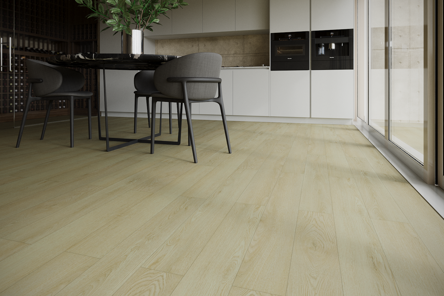 Замковая кварцвиниловая плитка Art East (Art Stone Narrow) арт. 143 ASL Дуб Эльзас