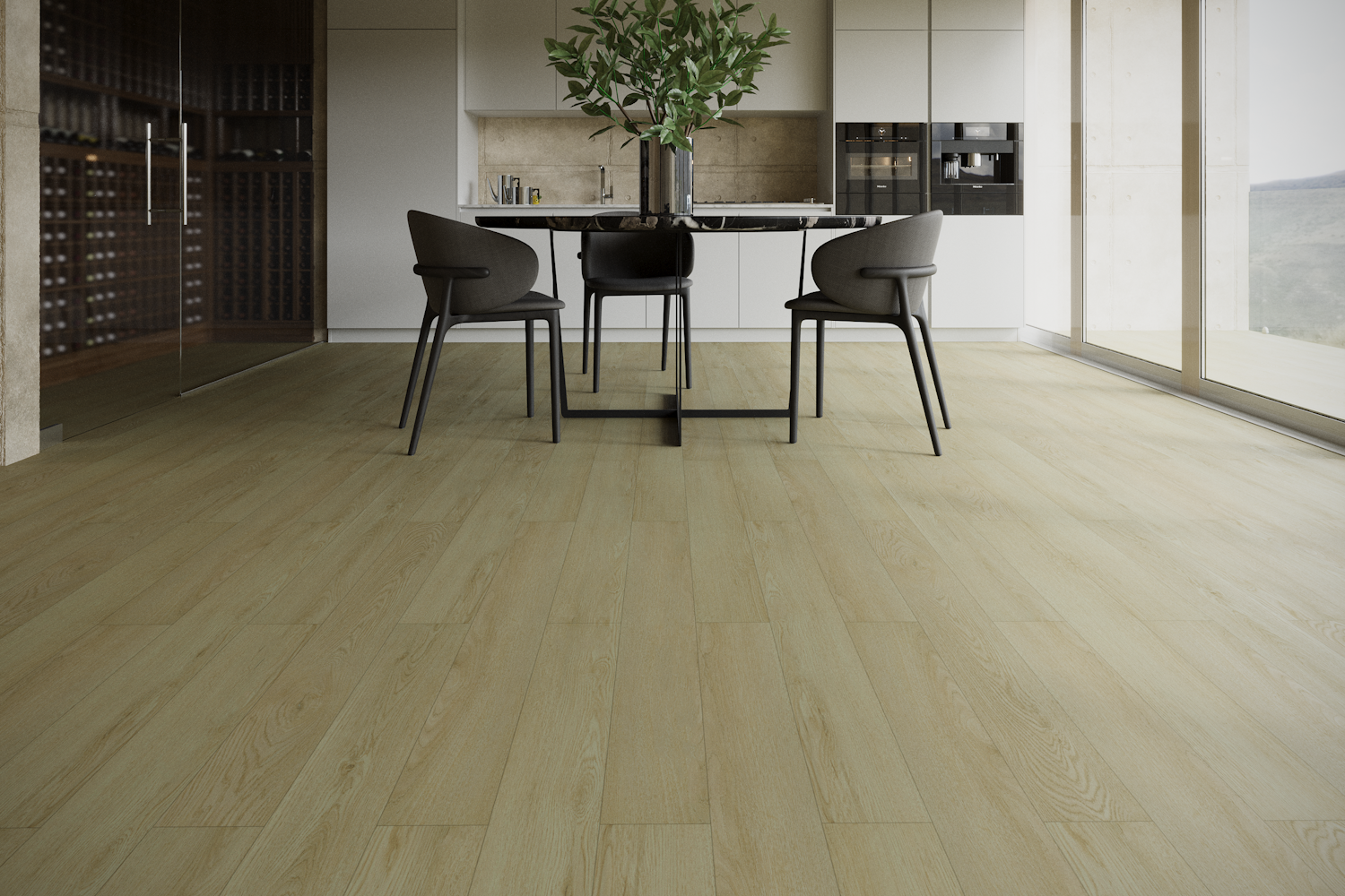 Замковая кварцвиниловая плитка Art East (Art Stone Narrow) арт. 143 ASL Дуб Эльзас