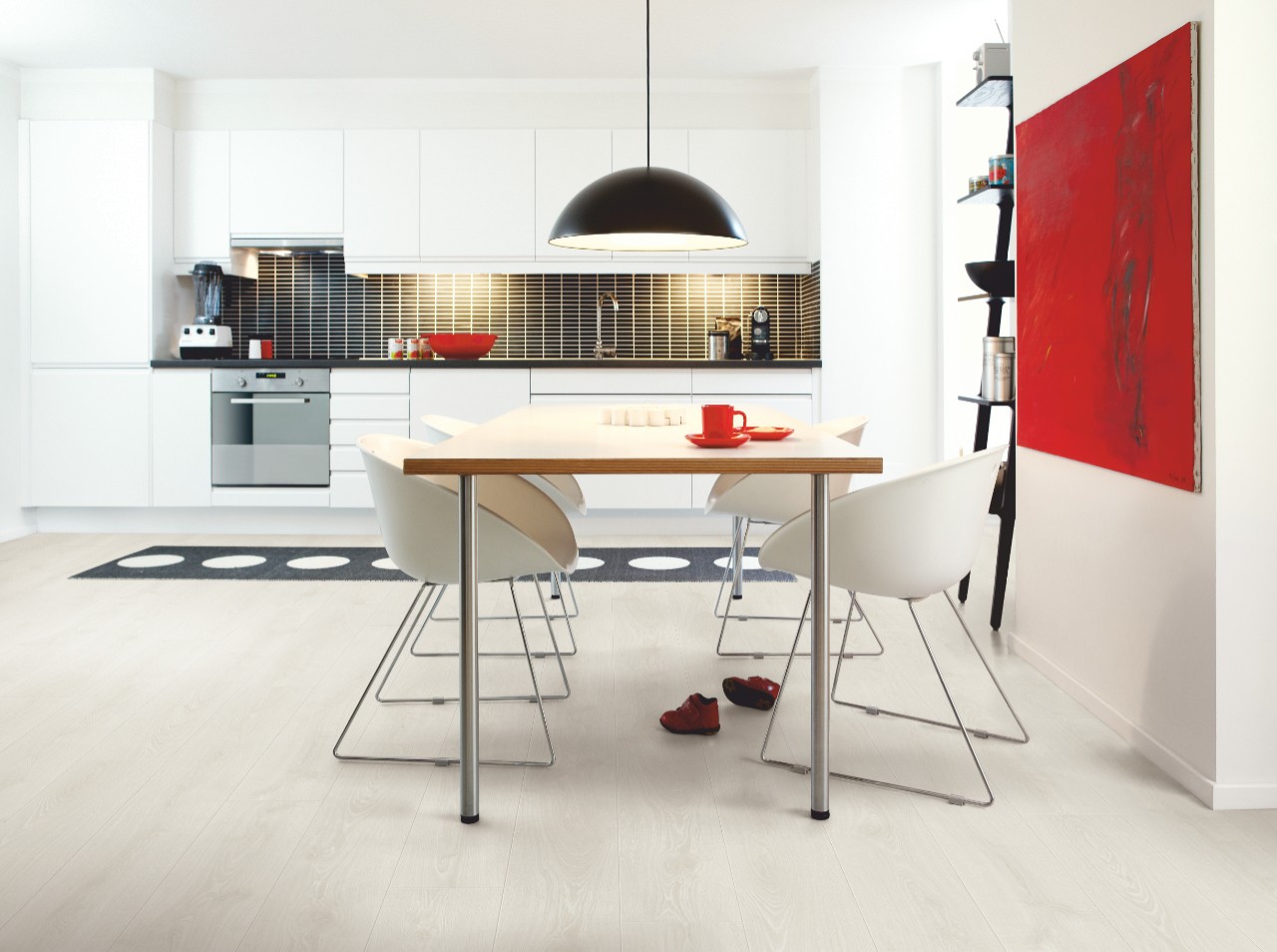 Ламинат Pergo Skara 12 pro 33 класс Морозный Белый Дуб L1250-03866