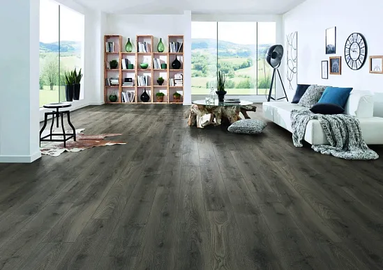 Ламинат Ultrafloor Ultrablack 33кл. арт.K287 Дуб Cтальной