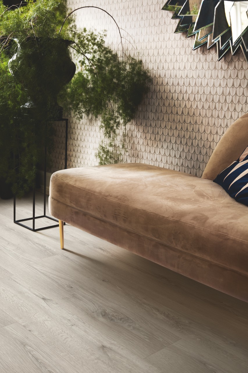 LVT-плитка Pergo Glomma pad pro Дуб Эйфель серый V4431-40179 