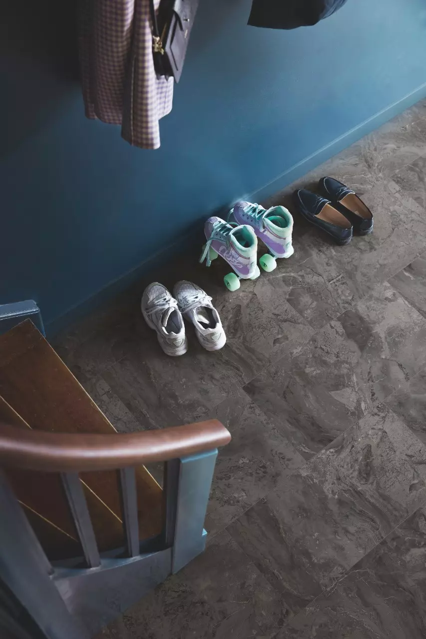 LVT-плитка Pergo Viskan pad pro Альпийский камень черный V4320-40170 
