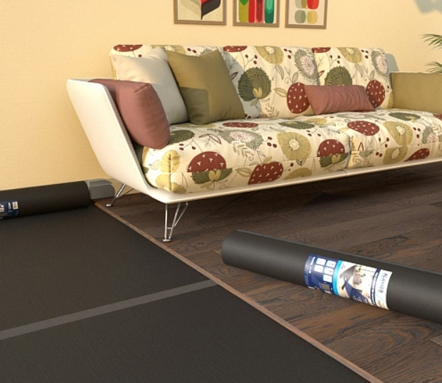 Подложка Planker IXPE для SPC/LVT 1,5мм (10 м2/рул)