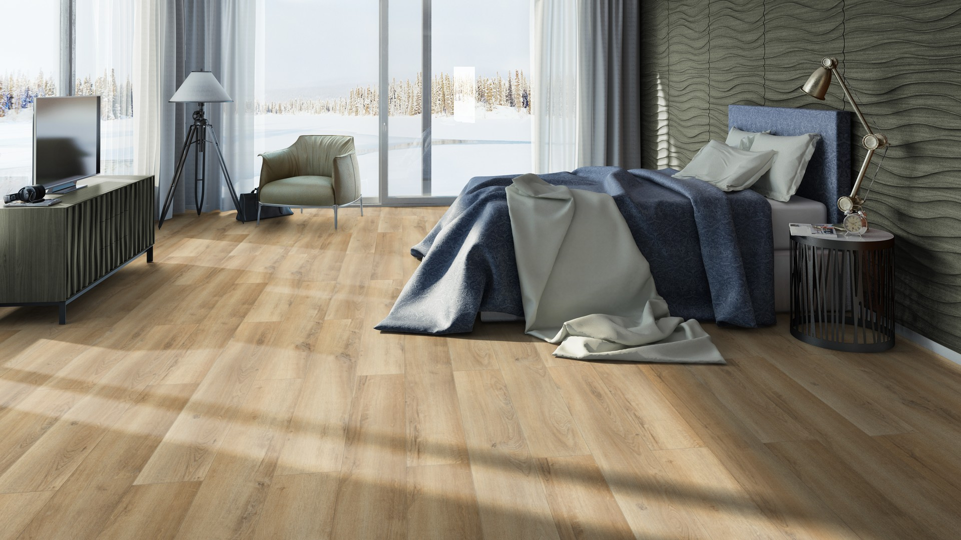 ПВХ плитка Tarkett Art Vinyl Funky House Bob (1220х195х3,85мм) 1,903 м2